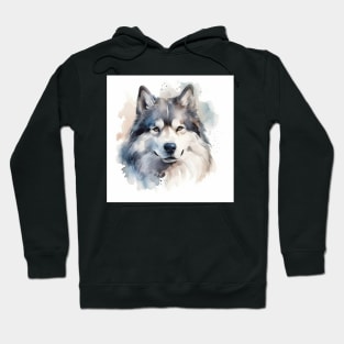 Alaskan Malamute Husky Dog Hoodie